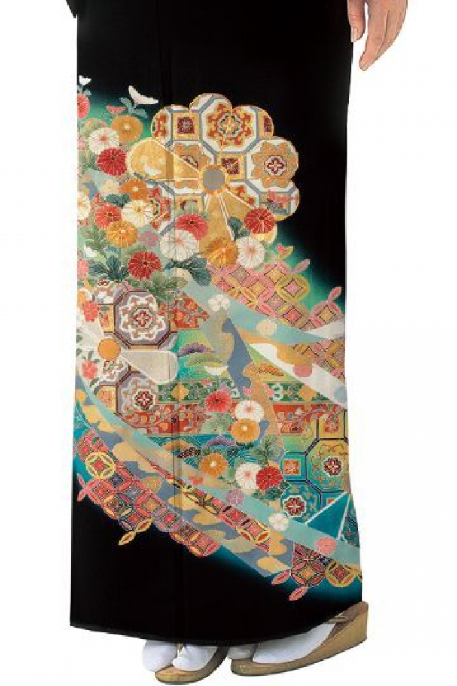 色留袖 身長146-161cm 一つ紋 it-044 色留袖 身長146-161cm 一つ紋 it-044 - メルカリ