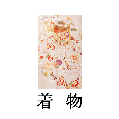 色留袖【9118 貝桶に吉祥文様】