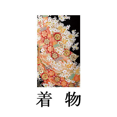 留袖【F-8010 京友禅 枝花に熨斗】