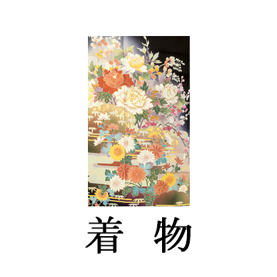 留袖【8047 四季花に御所解文様(着丈長め)】