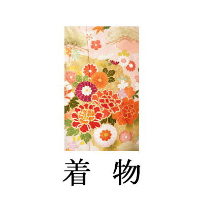 中振袖【532 牡丹に松の雲どり(吉澤友禅)】M