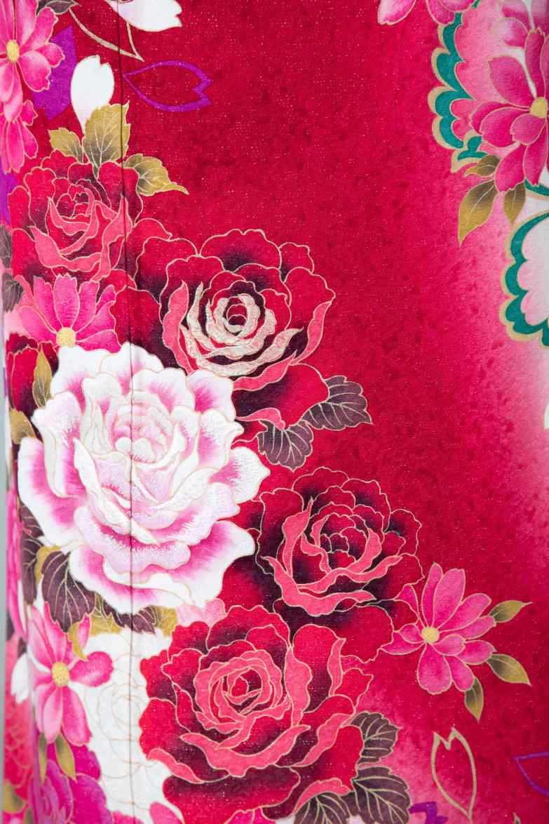 【全国往復送料無料】フルセットレンタル
振袖【541 薔薇花宴】
SM丈(146～160cm/11号まで)